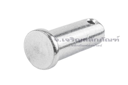 สลักหัวแบนกลม-ปิ๊นหัวแบนสแตนเลส (Stainless Steel Clevis Pin) ขนาด 16x40