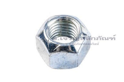 หัวน็อตล็อคกันคลายแบบบีบเหล็กชุบ (Stover, Prevailing Torque Locking Nut) M12x1.75