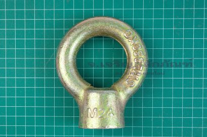 อายนัทเหล็กชุบทรงฐานสูง (JIS Eye Nut) ขนาด M24 (WLL 0.95 Ton/950KG)