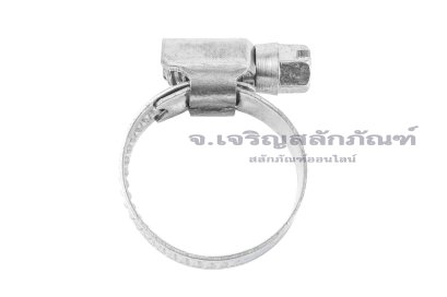 เข็มขัดรัดท่อสแตนเลสเกรด 304 ทั้งตัวรุ่นตัน TJBC All-Stainless-Steel Belt (หน้าตัด 12x0.7 mm) ขนาด 12-22 mm