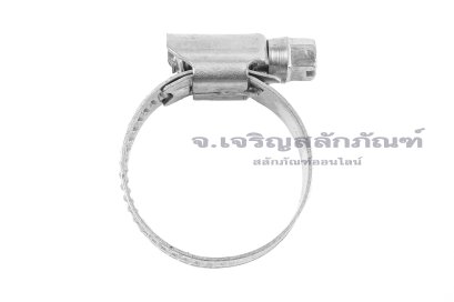 เข็มขัดรัดท่อสแตนเลสเกรด 304 ทั้งตัวรุ่นตัน TJBC All-Stainless-Steel Belt (หน้าตัด 12x0.7 mm) ขนาด 19-29 mm