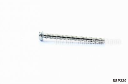 น็อตสแตนเลสหัวกลมแฉก M2x20