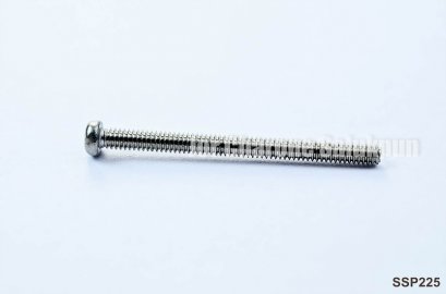 น็อตสแตนเลสหัวกลมแฉก M2x25