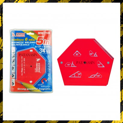 แม่เหล็กจับฉาก 6 เหลี่ยม ขนาด 5 นิ้ว SUMO