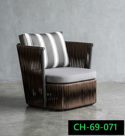 artificial rattan chair