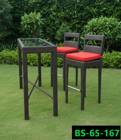 Rattan Barset/Barchair