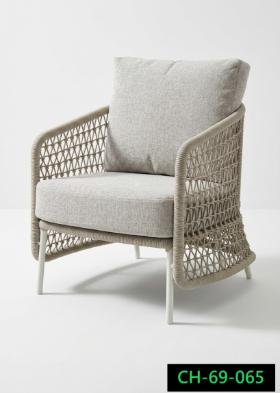 outdoor rope chair