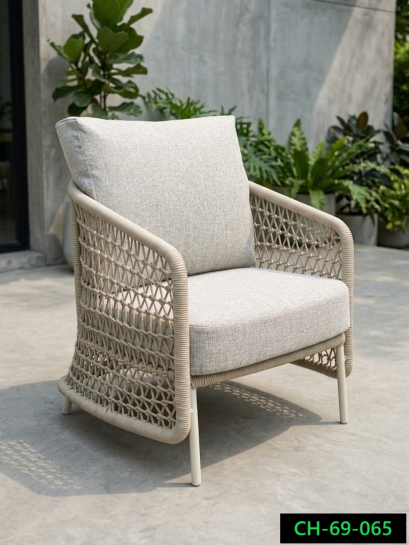 outdoor rope chair