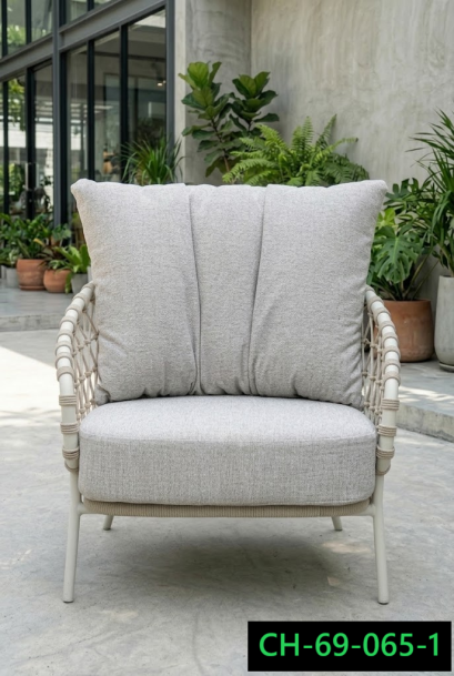 outdoor rope chair