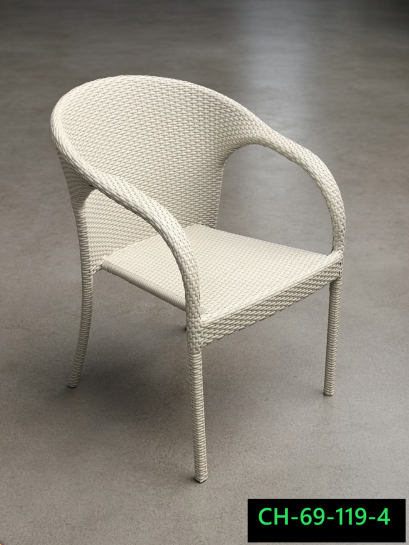 artificial rattan chair