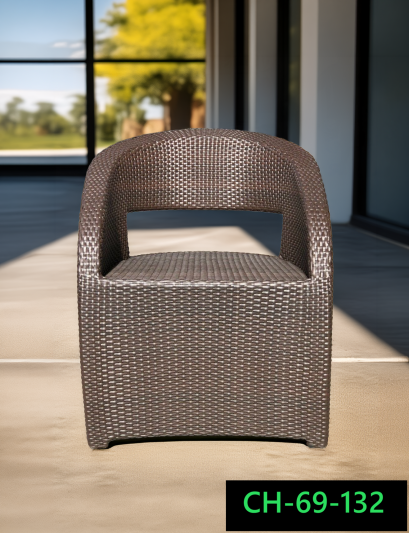 artificial rattan chair
