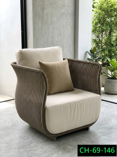 artificial rattan chair