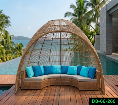 Synthetic Rattan Daybed
