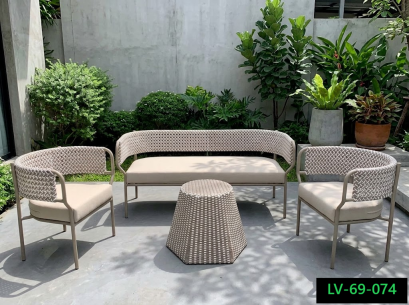 Outdoor Rattan Sofa Set