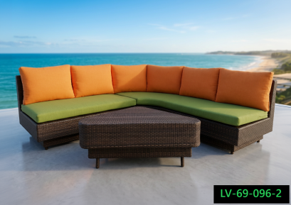 Outdoor Rattan Sofa Set