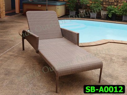 Rattan Sun Lounger/Bed Product code SB-A0012