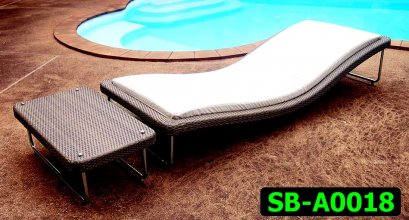 Rattan Sun Lounger/Bed Product code SB-A0018