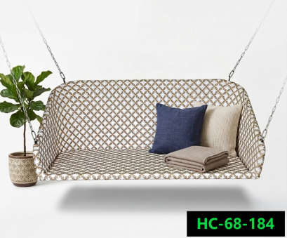 artificial rattan swing