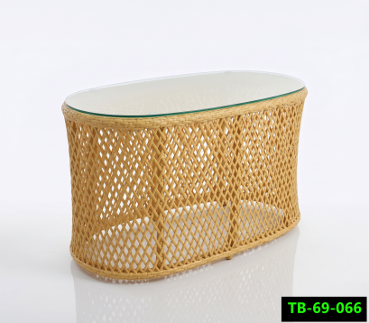artificial rattan table