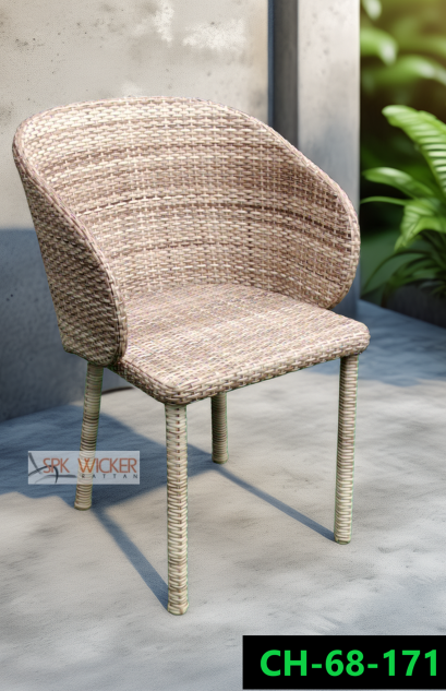 artificial rattan chair