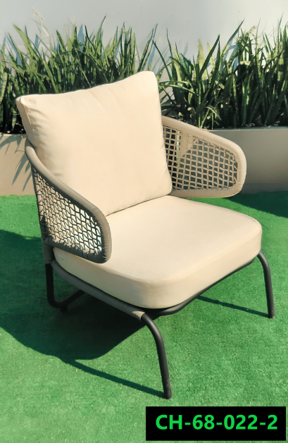 artificial rattan chair