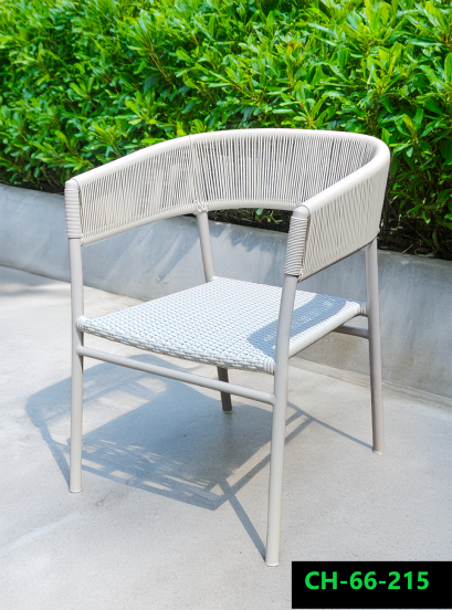 Artificial rattan chair