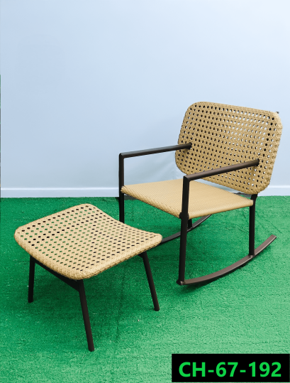 artificial rattan chair