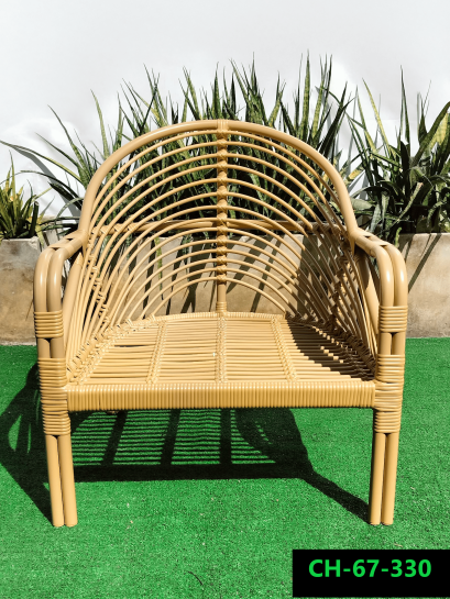 artificial rattan chair