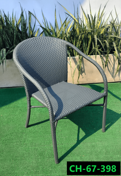 artificial rattan chair