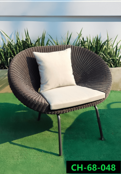 artificial rattan chair