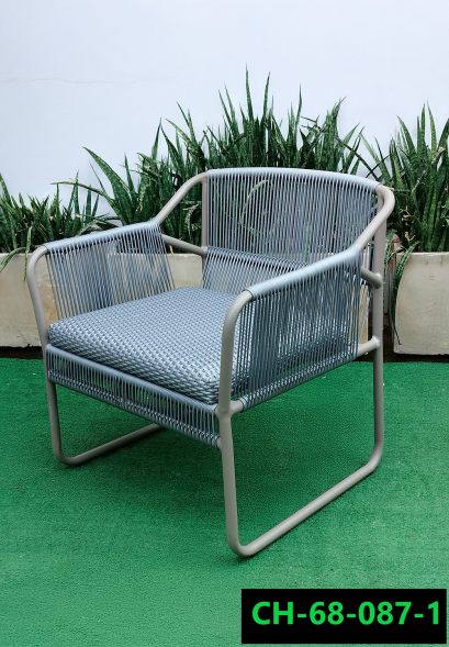 Artificial rattan chair