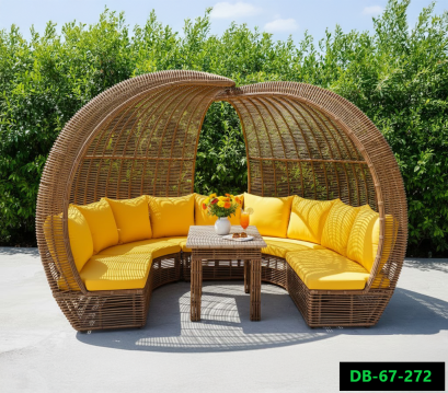 ชุดนั่งเล่นหวายเทียม