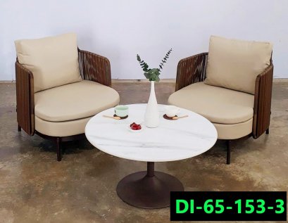 Dining set/coffee set, artificial rattan