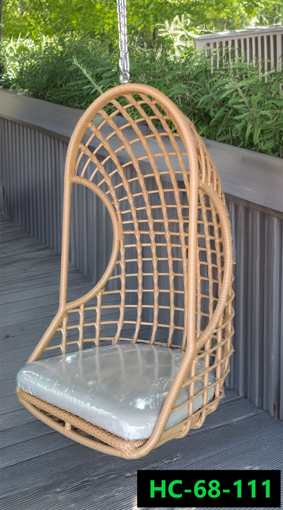 artificial rattan swing