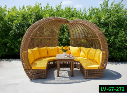 ชุดรับแขกหวายเทียม