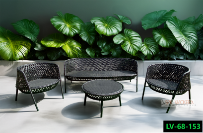 artificial rattan table