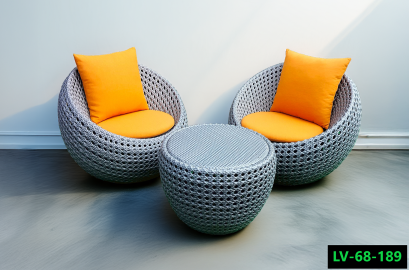 ชุดรับแขกหวายเทียม