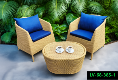 ชุดรับแขกหวายเทียม