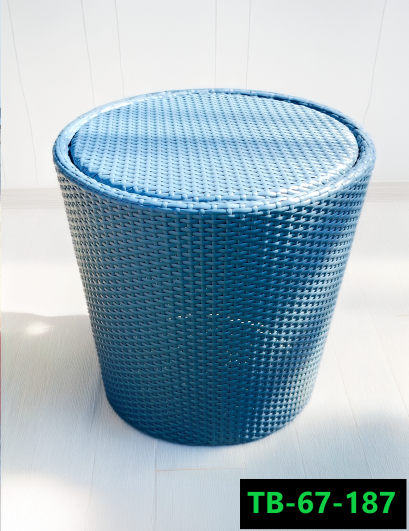 artificial rattan table