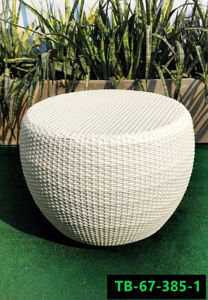 artificial rattan table