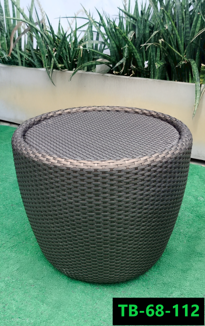 artificial rattan table