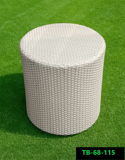 artificial rattan table