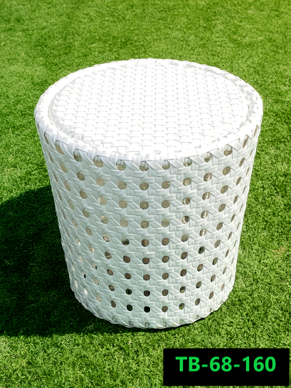 artificial rattan table