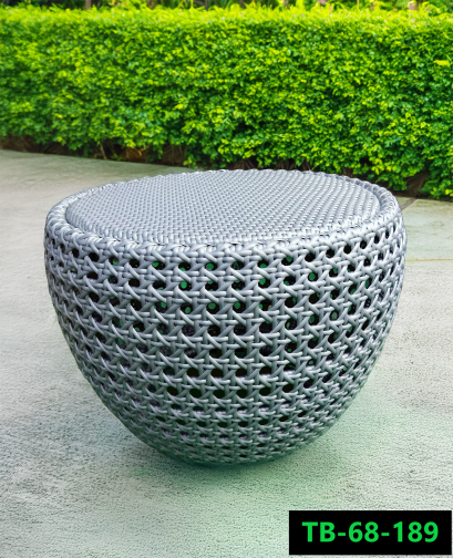 artificial rattan table