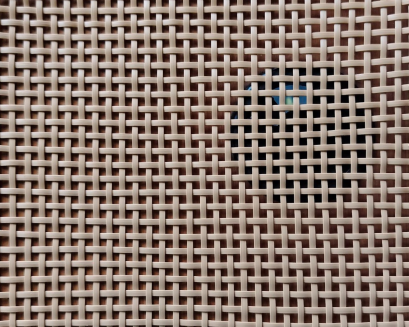 Artificial rattan sheet, mesh pattern, 7 mm.
