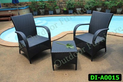 ชุดอาหาร/ชุดกาแฟ หวายเทียม รหัสสินค้า DI-A0015