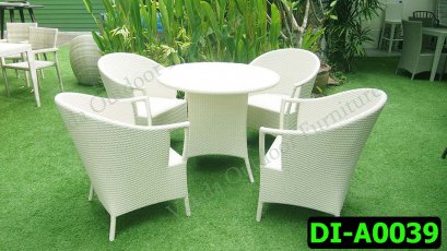 Rattan Dining and coffee set