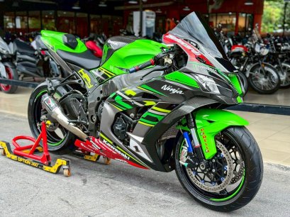 Kawasaki ZX10R ABS จดปี 2019  ฟรีดาวน์   ผ่อน 9,522 x 48เดือน ➖ผ่อน 8,313 x 60เดือน