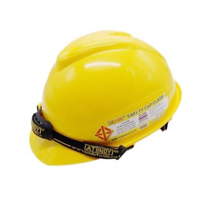 AT INDY หมวกนิรภัย (มี มอก.) สีเหลือง