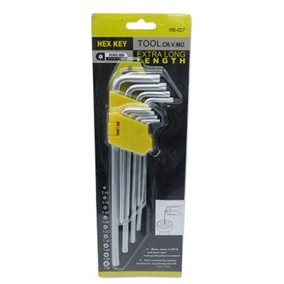 ประแจ 6 เหลี่ยม หัวดาว Rong Bin